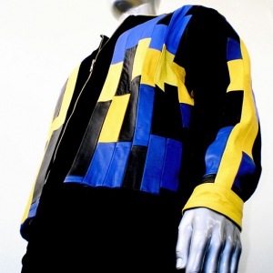 mlr_menblueyellowblackleathersuedejacket