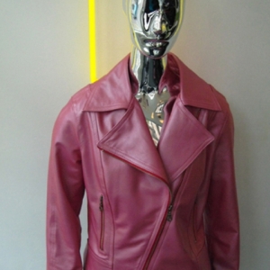 mlr_womanleatherjacketpinkmetallic