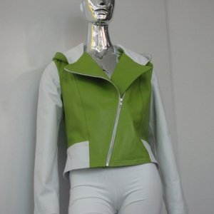 mlr_womanleatherjacketwithhoodgreenandwhite
